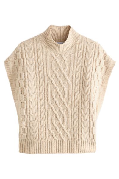 Next Pullunder Pullunder-Cover-up mit Zopfmuster (1-tlg) günstig online kaufen