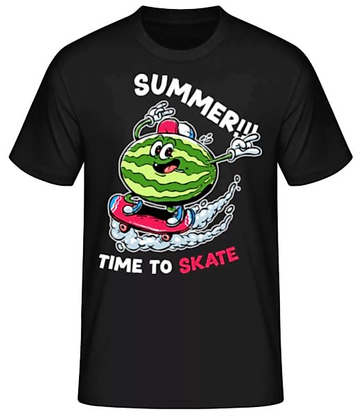 Summer Time To Skate · Männer Basic T-Shirt günstig online kaufen