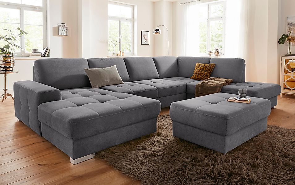 sit&more Wohnlandschaft Santorini U-Form, mit Federkern günstig online kaufen