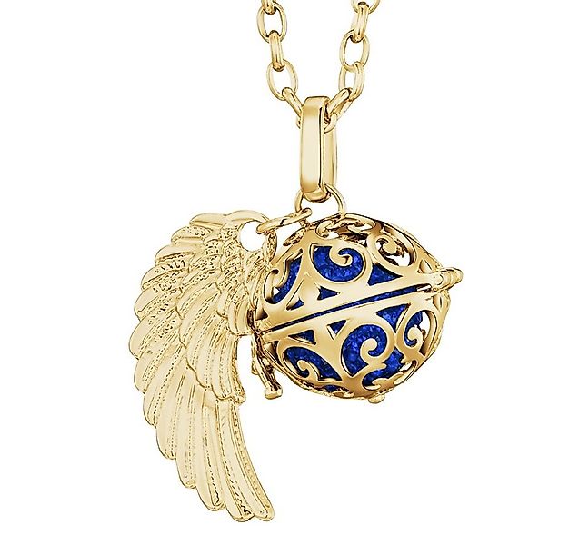 Morella Kette mit Anhänger Engel Halskette gold 70 cm mit Anhänger (2-tlg., günstig online kaufen
