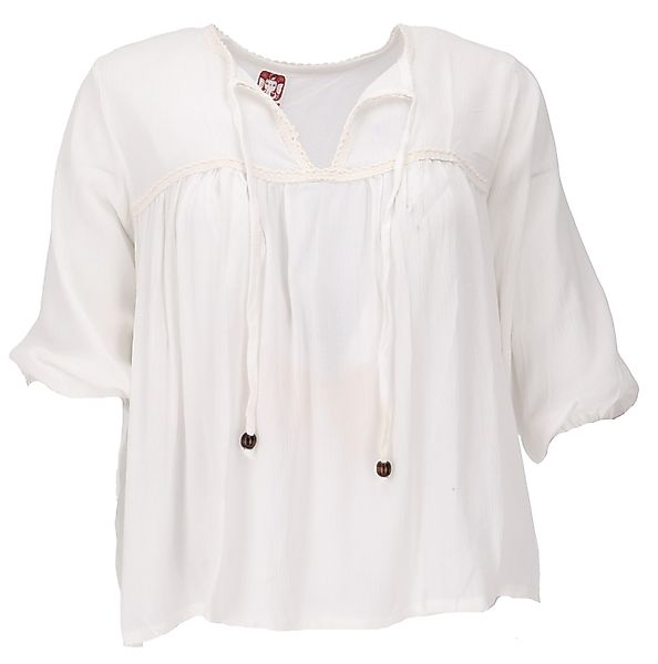 Guru-Shop Longbluse Luftige Boho Bluse, Maxibluse günstig online kaufen