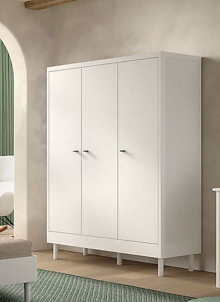 Home affaire Kleiderschrank »Forrest mit 3 Drehtüren (Soft-Close), Made in günstig online kaufen