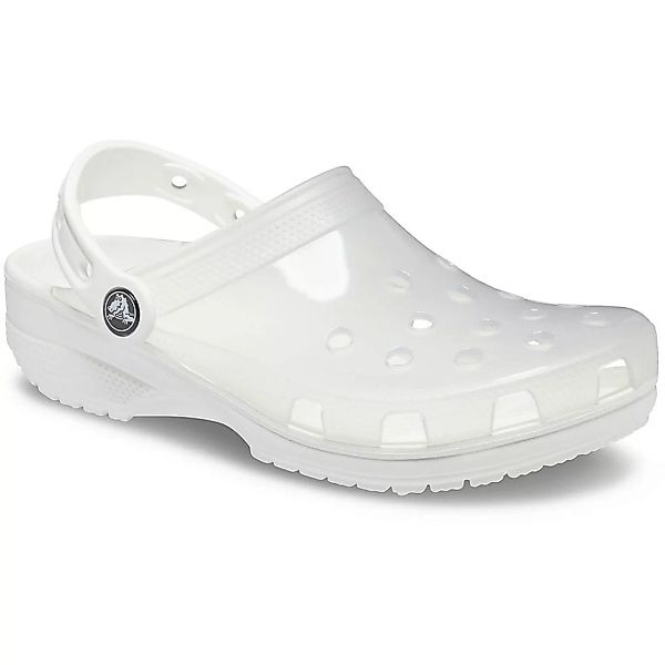 Crocs Classic Translucent Clogs EU 38-39 White günstig online kaufen