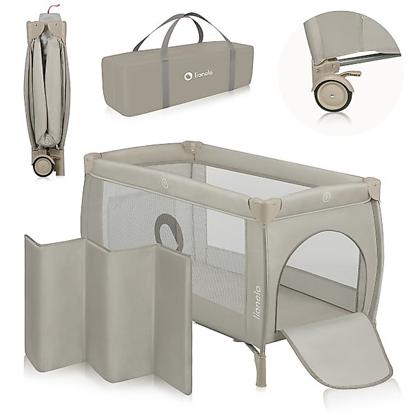 lionelo Baby-Reisebett Stefi Plus, 2in1: Babybett günstig online kaufen