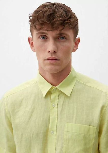 s.Oliver Kurzarmhemd Regular: Kurzarmhemd aus Leinen günstig online kaufen