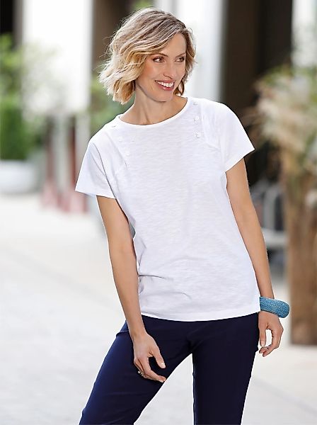 Classic Basics Kurzarmshirt "Shirt" 1 Stk. tlg. günstig online kaufen