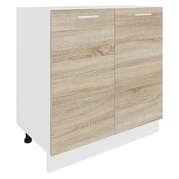 VCM Unterschrank Küchenschrank B 80 cm Unterschrank Drehtüren Esilo günstig online kaufen