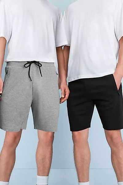 Next Sweatshorts Jersey-Shorts mit Reißverschlusstasche, Zweierpack (2-tlg) günstig online kaufen