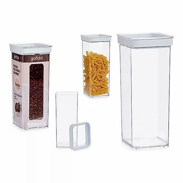 Topf Luftdicht Durchsichtig Silikon Abs 1,5l (10,5 X 24 X 10,5 Cm) günstig online kaufen