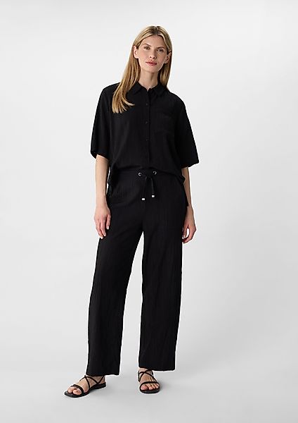 comma casual identity Stoffhose Strukturierte Hose günstig online kaufen