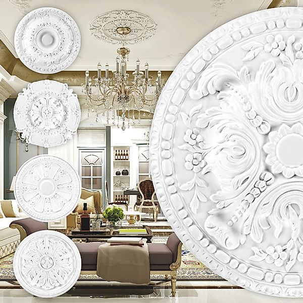 Grand Decor Wanddekoobjekt R122 (Stuckrosette aus günstig online kaufen
