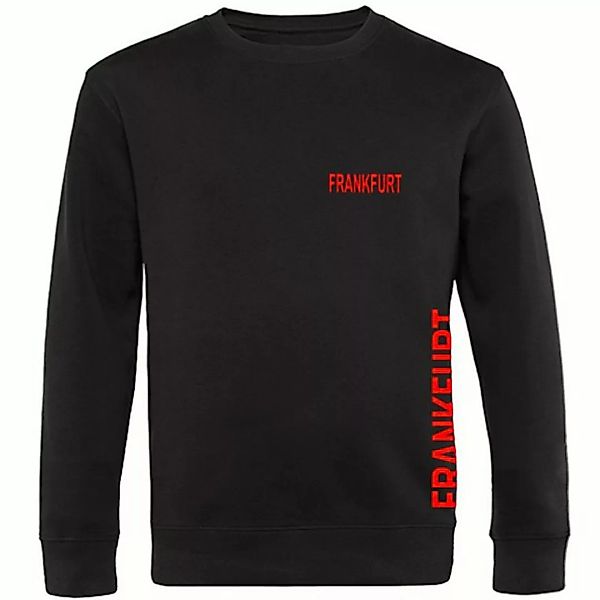 multifanshop Sweatshirt Frankfurt - Brust & Seite - Pullover günstig online kaufen