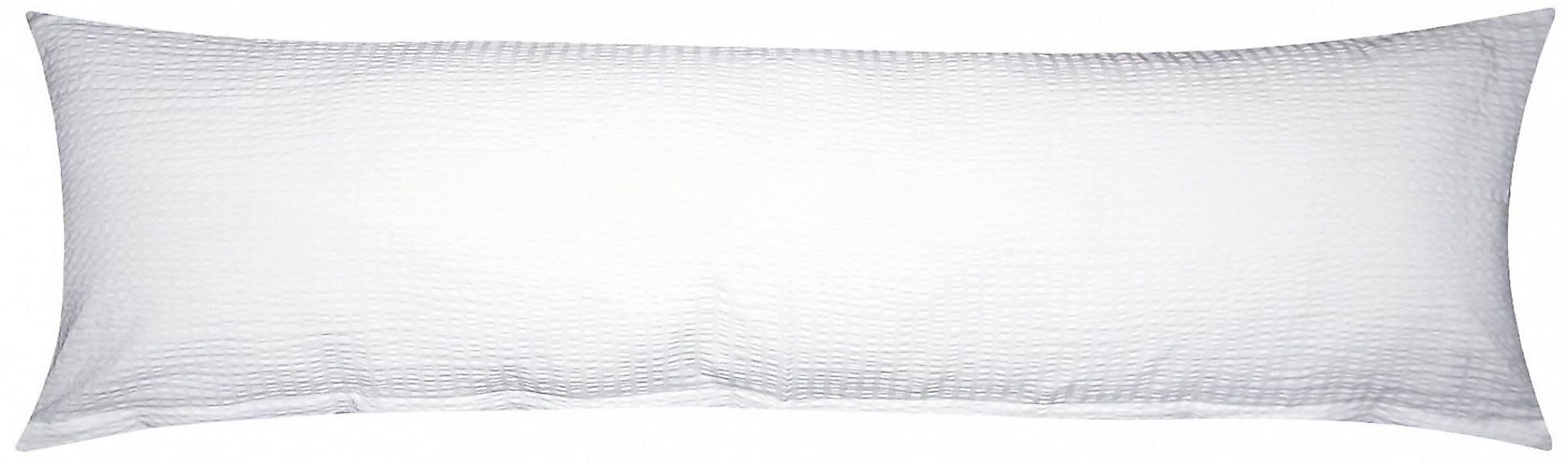 Heubergshop Seitenschläferkissenbezug, (1 Stück), Seersucker, 40x145cm uni günstig online kaufen