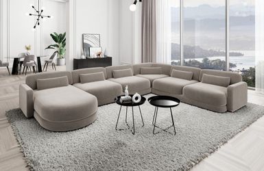 Sofa Dreams Wohnlandschaft Stoff Polstersofa Luxus günstig online kaufen