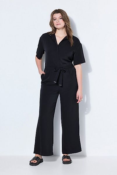 Studio Untold Midikleid Jumpsuit oversized Stehkragen Zipper günstig online kaufen