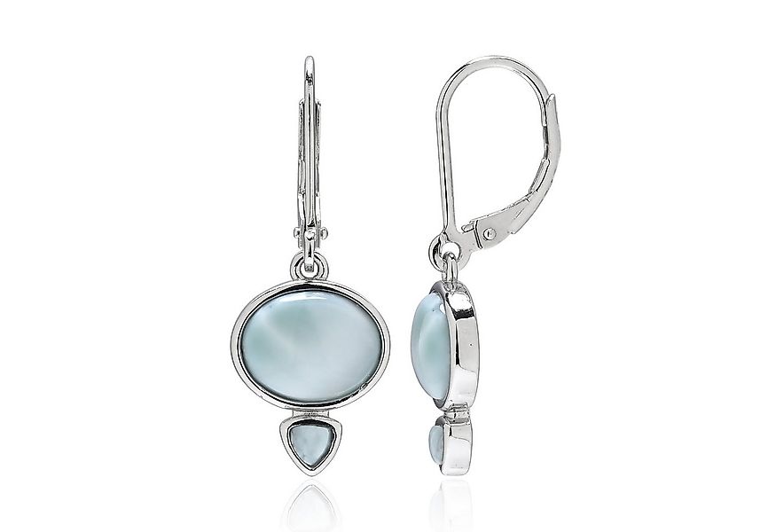 Cavill Ohrring-Set Dominikanische Larimar Silber Ohrringe (2-tlg) günstig online kaufen