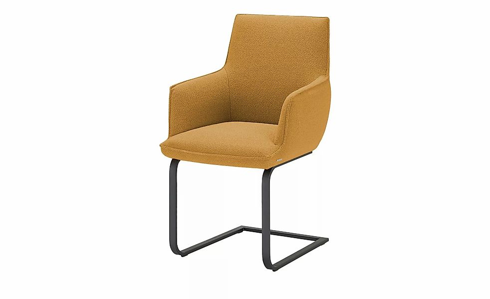 KOINOR Polsterschwingstuhl  Dining System 3 ¦ gelb ¦ Maße (cm): B: 57 H: 95 günstig online kaufen