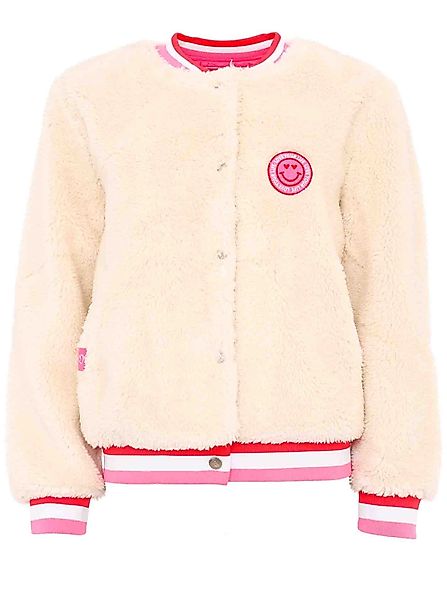 Zwillingsherz Bomberjacke Plüschjacke Kuschel Jacke Teddy günstig online kaufen