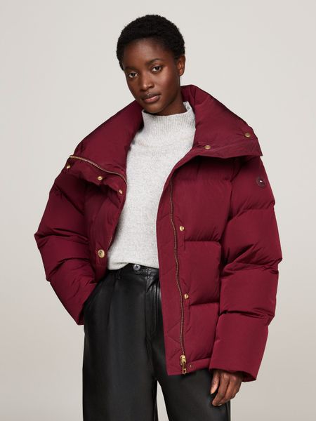 Tommy Hilfiger Steppjacke mit Logorpägung günstig online kaufen