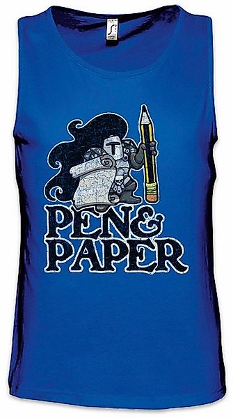 Urban Backwoods Tanktop Pen & Paper Ärmelloses T-Shirt Dungeons Gamer Geek günstig online kaufen
