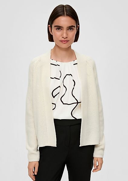 s.Oliver Cardigan Strickjacke Kurzer Cardigan aus günstig online kaufen