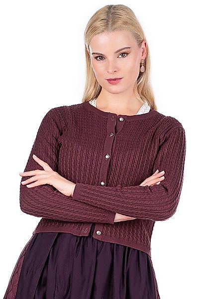 Hammerschmid Trachtenjacke Trachten Strickjacke - REIT - mauve günstig online kaufen