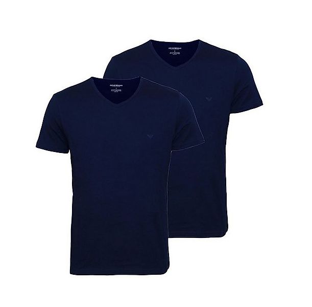 Emporio Armani T-Shirt T-Shirt 2er Pack T-Shirts V-Ausschnitt (2-tlg., 2) günstig online kaufen
