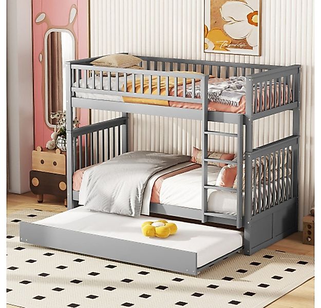 XDeer Etagenbett Etagenbetten Kinderbetten Dreierbetten Etagenbetten mit, A günstig online kaufen