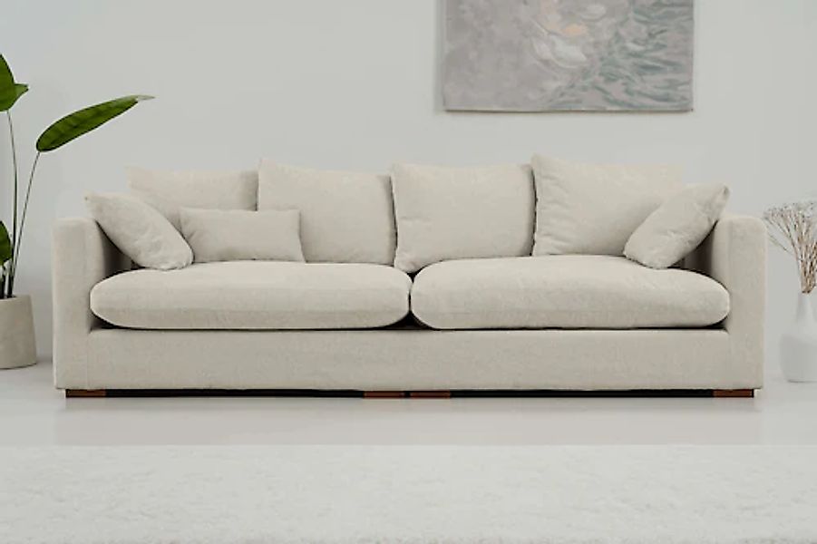 Home affaire Big-Sofa »Coray«, extra weich und kuschelig, Füllung mit Feder günstig online kaufen