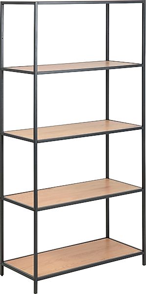ACTONA GROUP Bücherregal, Metallgestell im modernen Industrie-Look, 4 Einle günstig online kaufen
