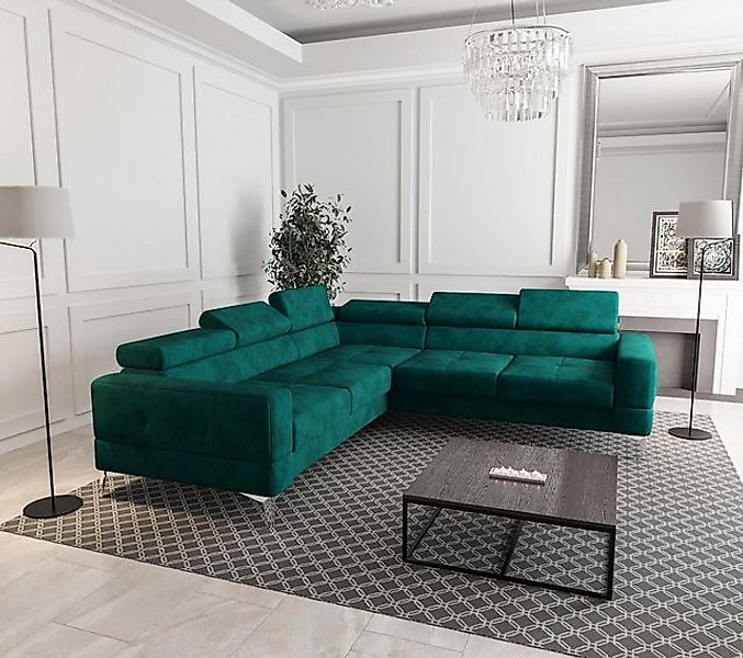 JVmoebel Ecksofa Wohnzimmer L Form Sofas Couch Polsterung Textil Couchen We günstig online kaufen