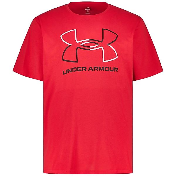 Under Armour T-Shirt aus Baumwollmischung Farbe rot Größe: 5XL günstig online kaufen