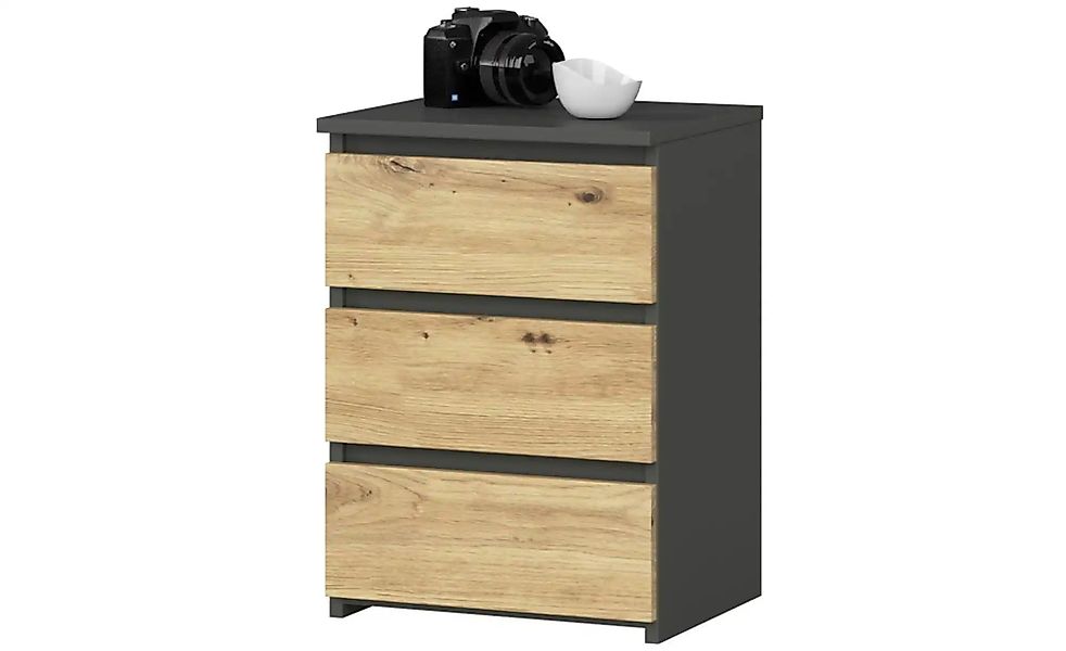 Nachttisch mit 3 Schubladen Carlo ¦ mehrfarbig ¦ Maße (cm): B: 40 H: 57 Tis günstig online kaufen