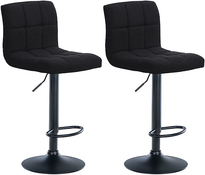 CLP Barhocker Calma Stoff (2er Set, günstig online kaufen