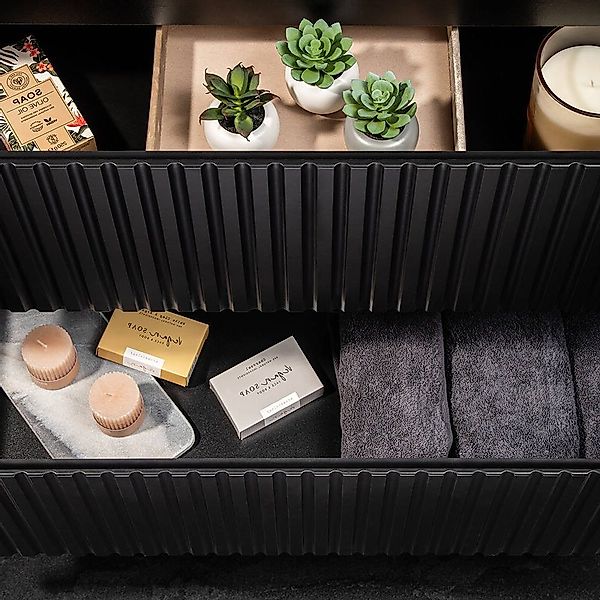 en.casa Waschbeckenunterschrank »Skelbolu« hängend mit Schubladen günstig online kaufen