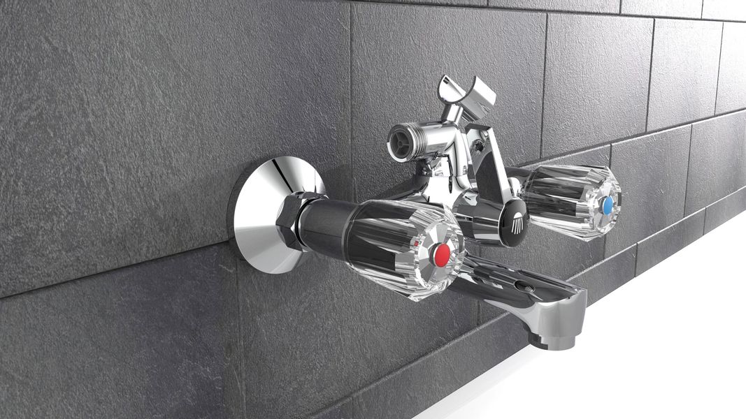 Schütte Wannenarmatur Savino Mischbatterie Badewanne, Wasserhahn günstig online kaufen
