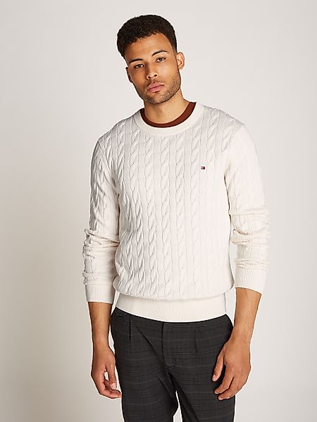 Tommy Hilfiger Strickpullover CLASSIC CABLE CREW günstig online kaufen