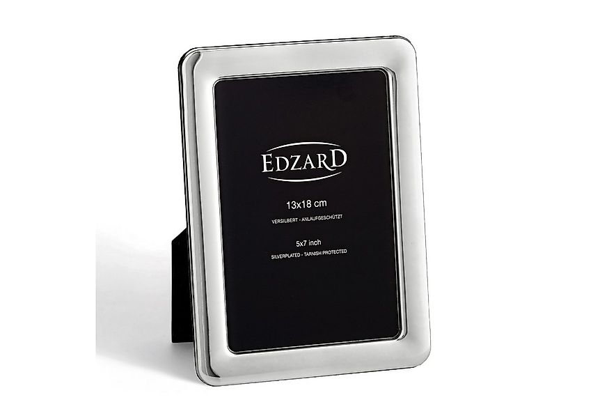 EDZARD Bilderrahmen Anzio, (13x18 cm), edel versilbert, anlaufgeschützt, mo günstig online kaufen