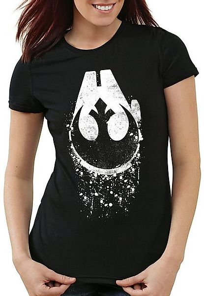 style3 T-Shirt Rebel Star xwing ywing yavin star krieg wars der sterne vade günstig online kaufen