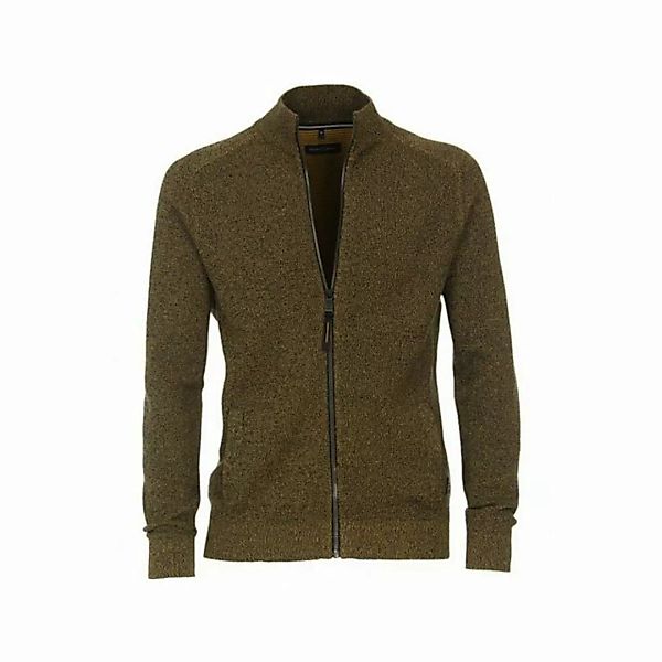 VENTI V-Ausschnitt-Pullover gelb passform textil (1-tlg) günstig online kaufen
