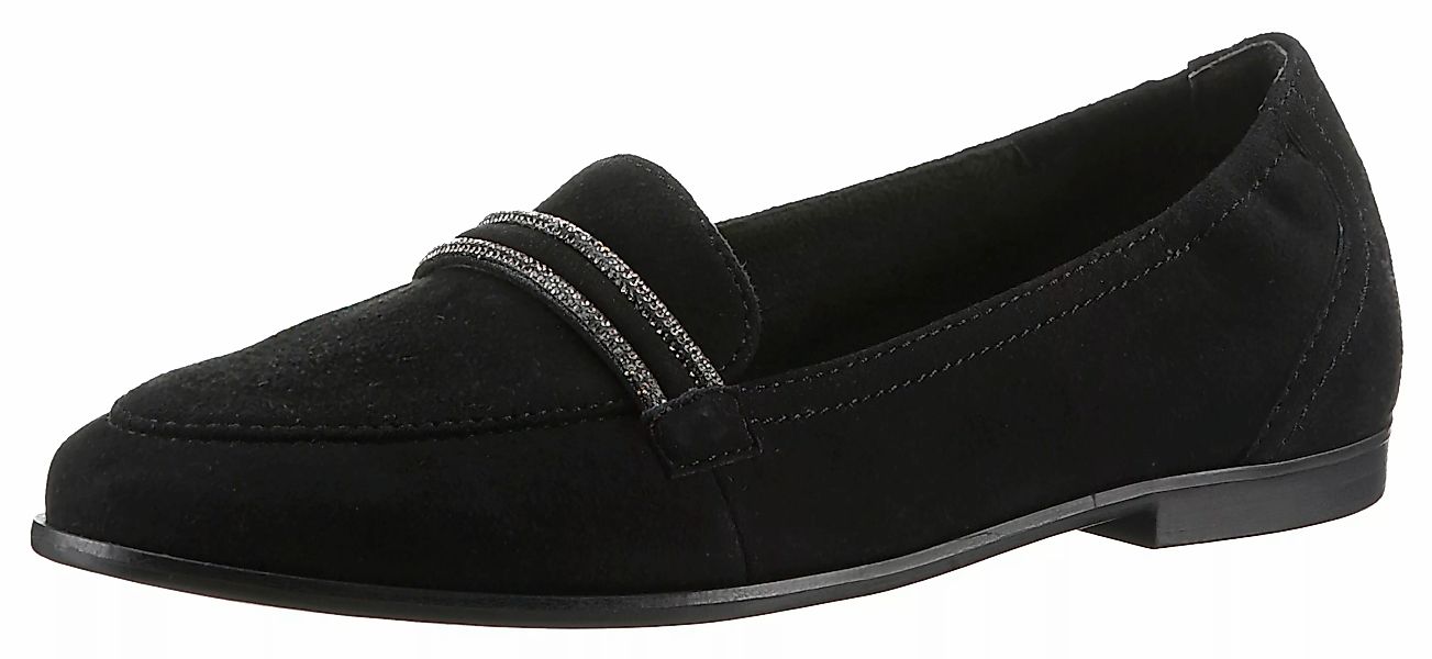 Tamaris Loafer, Slipper, Business Schuh mit funkelnder Zierschnalle günstig online kaufen