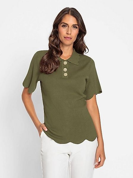 heine Strickpullover Polopullover . günstig online kaufen