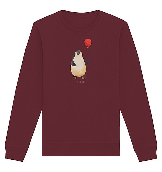 Mr. & Mrs. Panda Longpullover Größe XS Pinguin Luftballon - Burgundy - Gesc günstig online kaufen