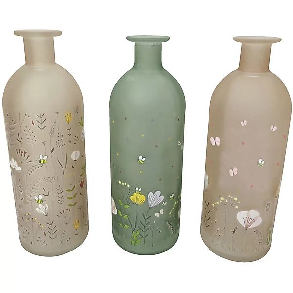 Boltze Vase 2-fach Sortiert Mehrfarbig günstig online kaufen