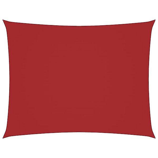 vidaXL Sonnensegel Oxford-Gewebe Rechteckig 4x6 m Rot 135657 günstig online kaufen