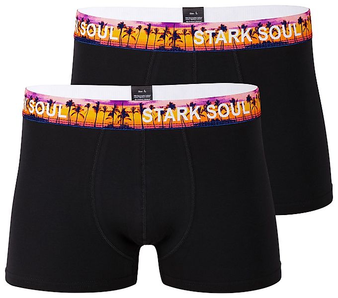 Stark Soul® Boxershorts Herren Boxershorts -SUNSET-, 2'er-Pack, Hipster, Un günstig online kaufen
