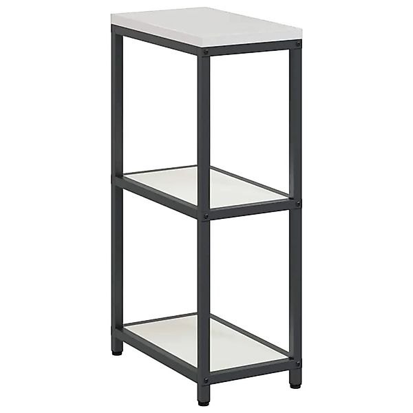 vidaXL Küchenaufbewahrung mit Regal Weiß 60 x 50 x 92 cm Stahl 874976 günstig online kaufen