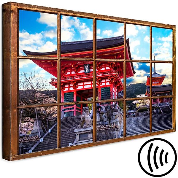 Leinwandbild Window to Kyoto (1 Part) Wide XXL günstig online kaufen