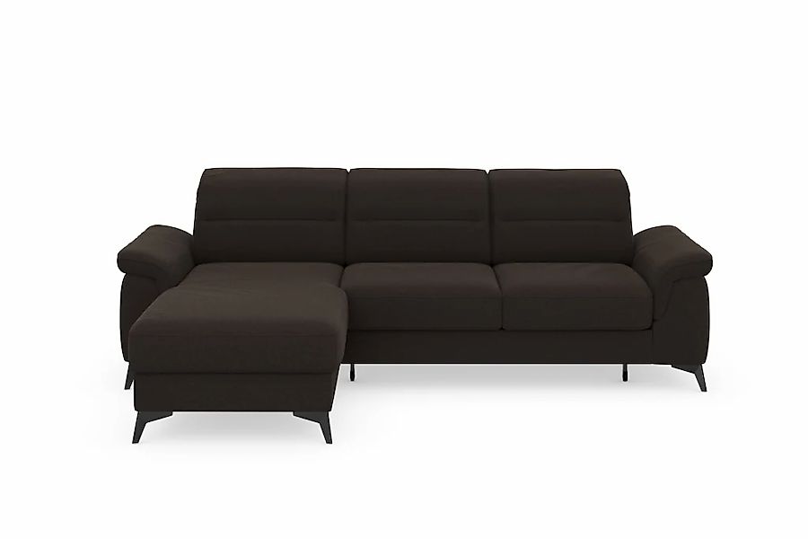 sit&more Ecksofa »Sinatra L-Form« mit Recamiere, optional mit Kopfteilverst günstig online kaufen