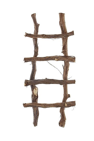 Dekoleidenschaft Dekoleiter aus Rebenholz im Shabby Look als Rankhilfe, Hol günstig online kaufen